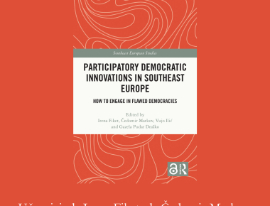 Sociološki klub: razgovor o knjizi „Participatory Democratic Innovations in Southeast Europe: How to Engage in Flawed Democracies”