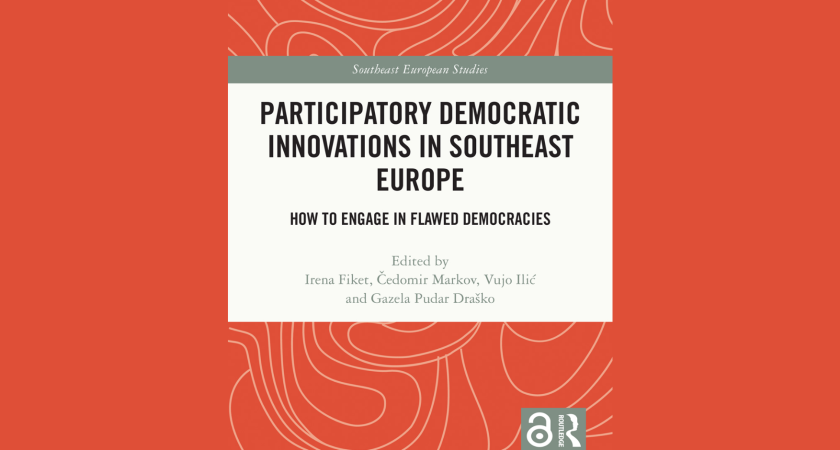 Sociološki klub: razgovor o knjizi „Participatory Democratic Innovations in Southeast Europe: How to Engage in Flawed Democracies”